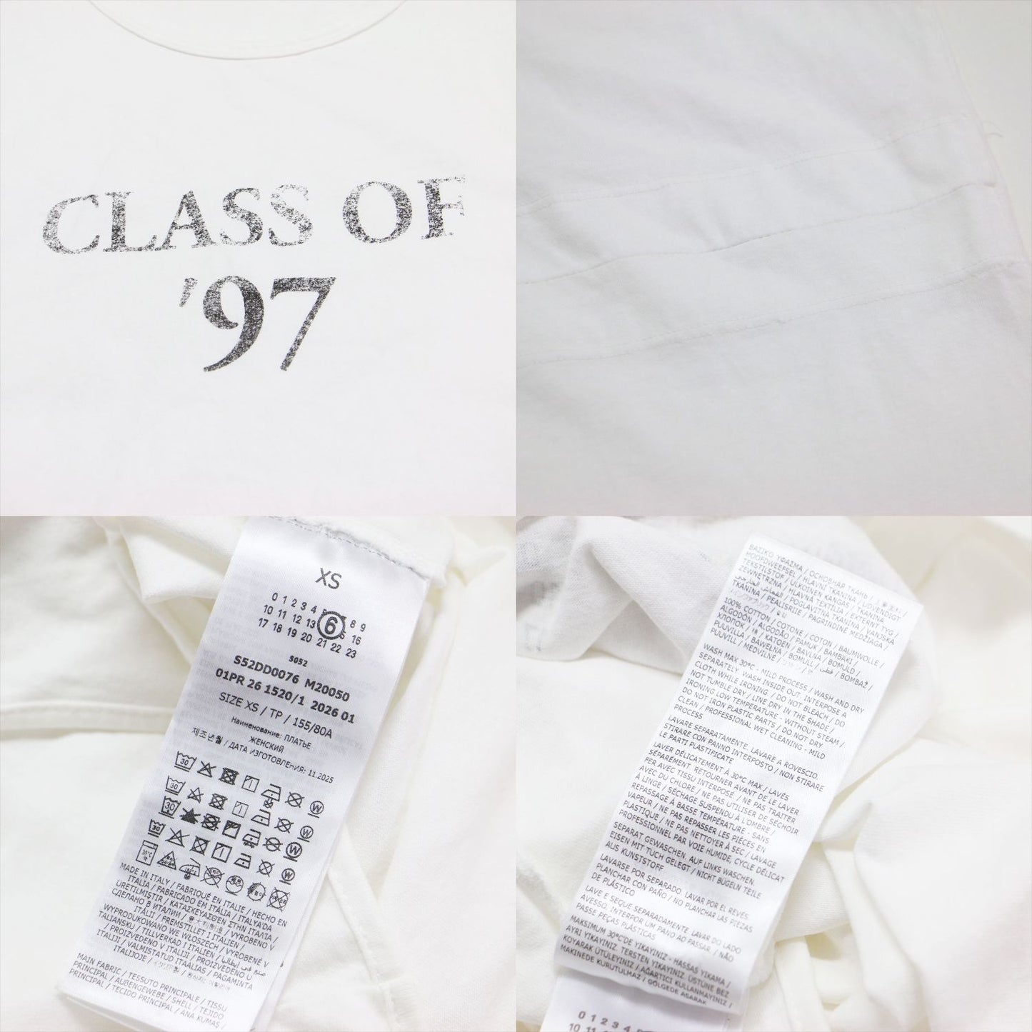 カレッジロゴ タンクトップ ワンピース / Midi Dress S52DD0076 M20050 ロング 3WAY コットン