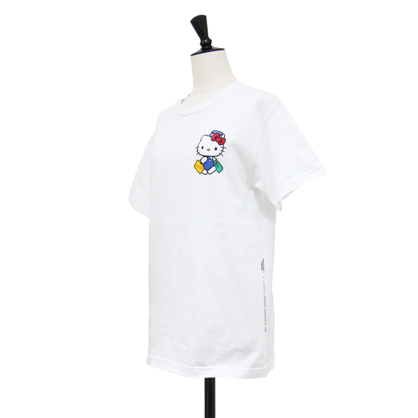 × HELLO KITTY 26春夏 プリント 半袖 Tシャツ / カットソー ハーフスリーブ クルーネック コットン