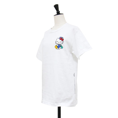 × HELLO KITTY 26春夏 プリント 半袖 Tシャツ / カットソー ハーフスリーブ クルーネック コットン