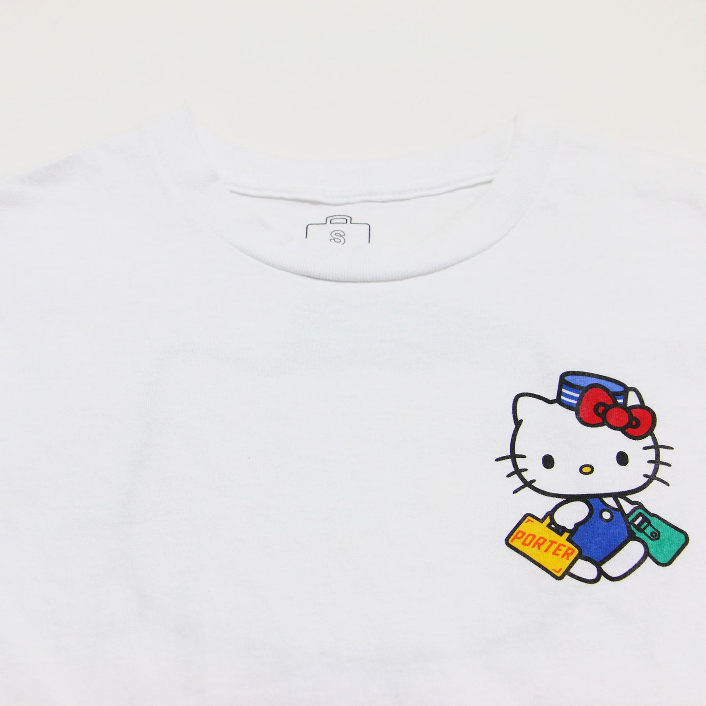 × HELLO KITTY 26春夏 プリント 半袖 Tシャツ / カットソー ハーフスリーブ クルーネック コットン