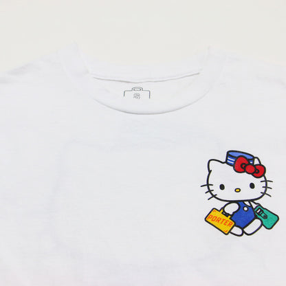 × HELLO KITTY 26春夏 プリント 半袖 Tシャツ / カットソー ハーフスリーブ クルーネック コットン