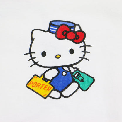 × HELLO KITTY 26春夏 プリント 半袖 Tシャツ / カットソー ハーフスリーブ クルーネック コットン