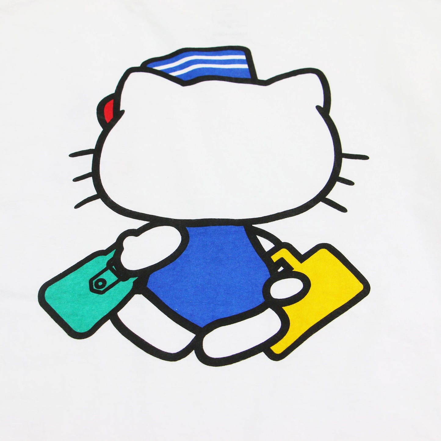 × HELLO KITTY 26春夏 プリント 半袖 Tシャツ / カットソー ハーフスリーブ クルーネック コットン