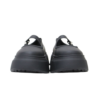 25秋冬 ソフト プラットフォーム バレエシューズ / SOFT BALLERINA PLATFORM パンプス 厚底 ストラップ PVC
