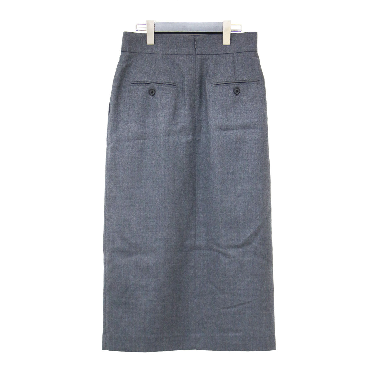 25秋冬 TERNES 2タック ウール スカート / SKCWGW0409 / ロング Iライン スリット