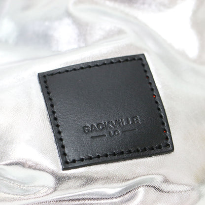 ドローストリング クラッチバッグ / DRAWSTRING CLUTCH トートバッグ ショルダー 巾着 パテッド メタリック