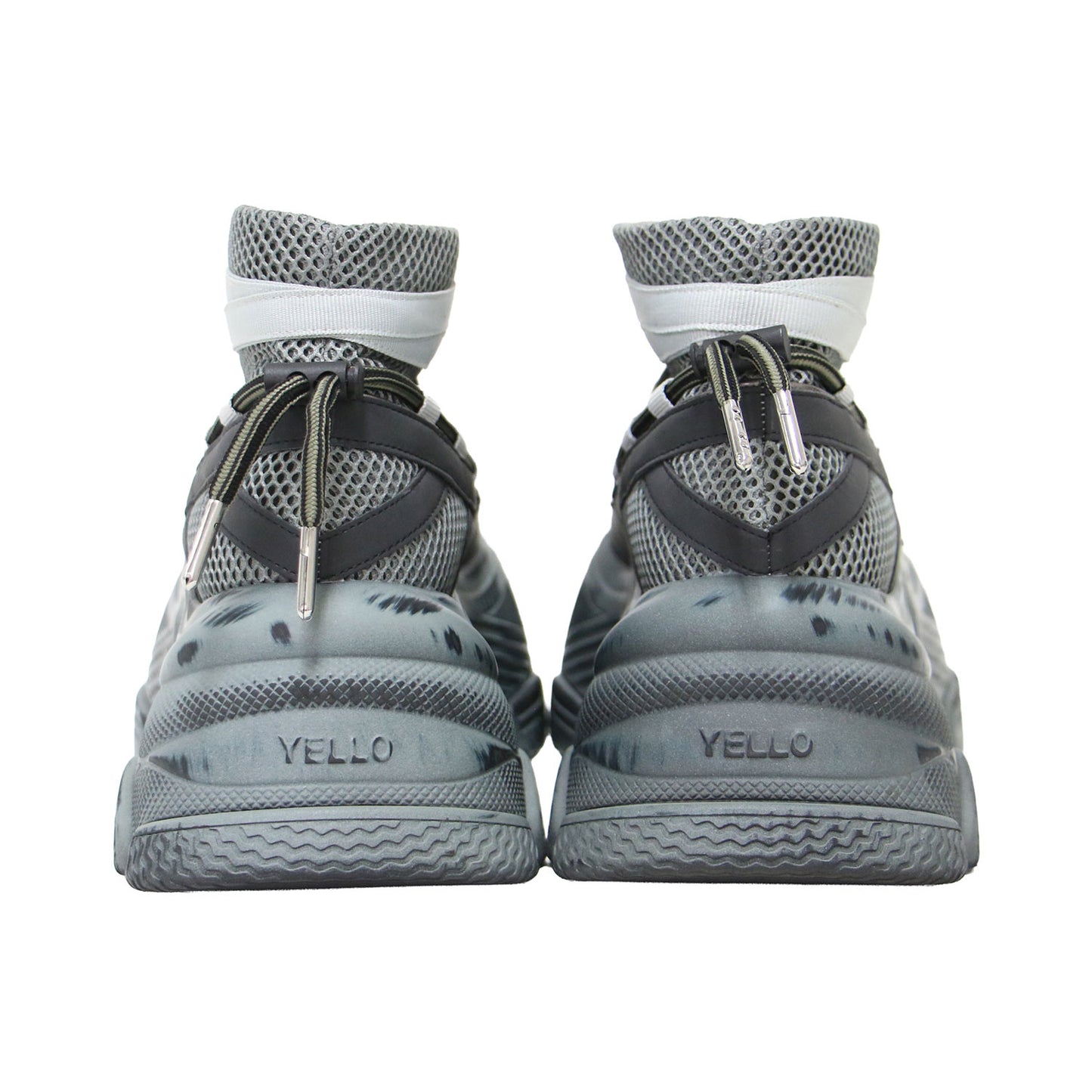 トラック ショートブーツ / TRACKER SHORT BOOTS スニーカー ハイカット レースアップ ボリュームソール