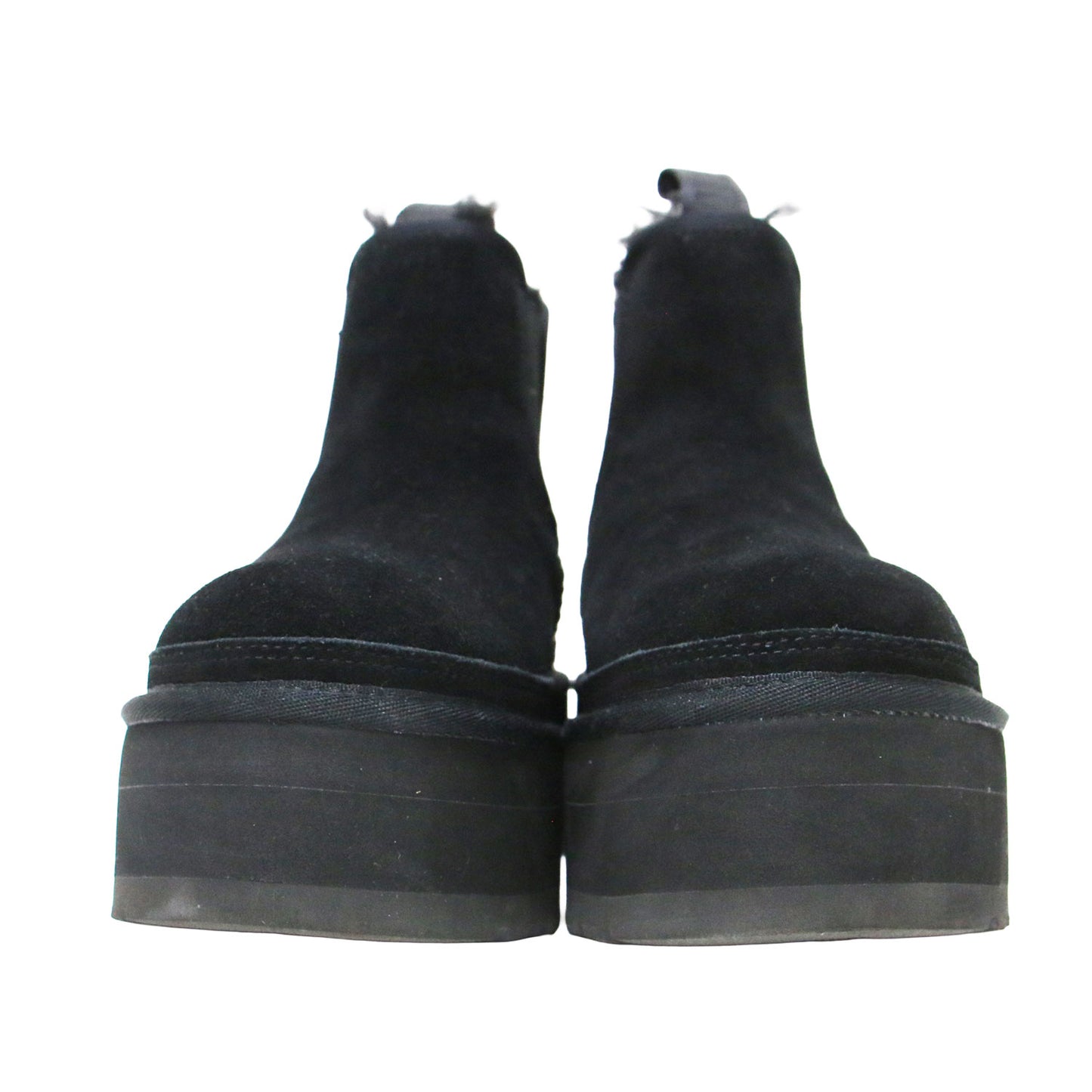 ニューメル プラットフォーム チェルシー / NEUMEL PLATFORM CHELSEA ブーツ ショート サイドゴア 厚底 スエード