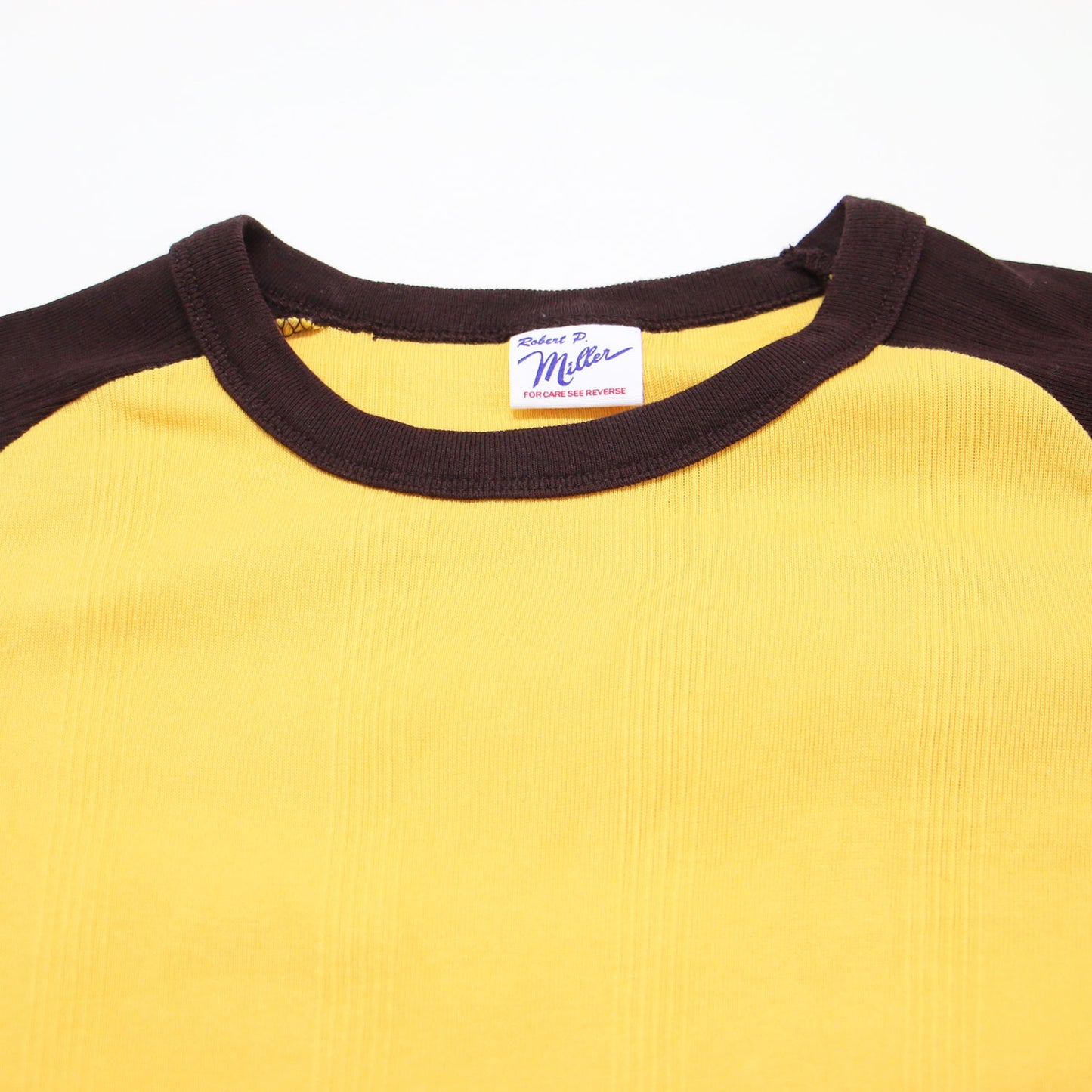 × BEAUTY&YOUTH 別注 25春夏 リブ ラグラン Tシャツ / カットソー 半袖 クルーネック バイカラー 配色