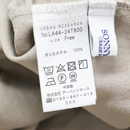 24春夏 UR TECH DRYLUXE ベア オールインワン / サロペット パンツ ワイド
