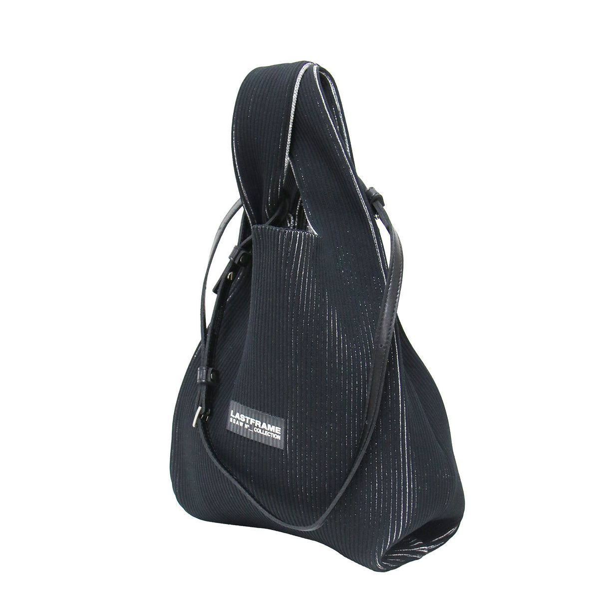 KYOTO METALLIC MARKET BAG MEDIUM / トートバッグ ショルダー 2WAY 肩掛け 斜め掛け siニット リブ メタリック