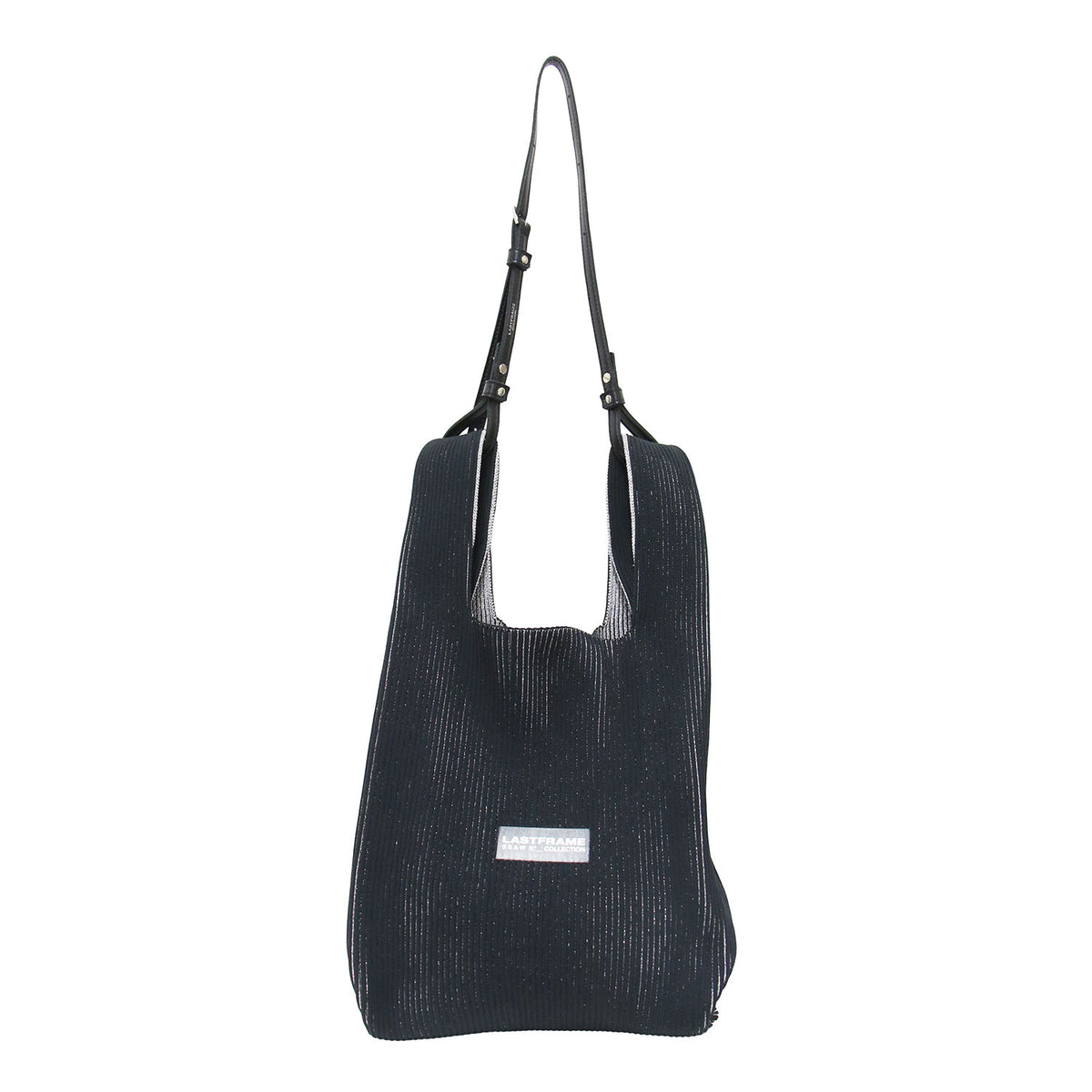 KYOTO METALLIC MARKET BAG MEDIUM / トートバッグ ショルダー 2WAY 肩掛け 斜め掛け siニット リブ メタリック