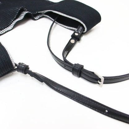 KYOTO METALLIC MARKET BAG MEDIUM / トートバッグ ショルダー 2WAY 肩掛け 斜め掛け siニット リブ メタリック
