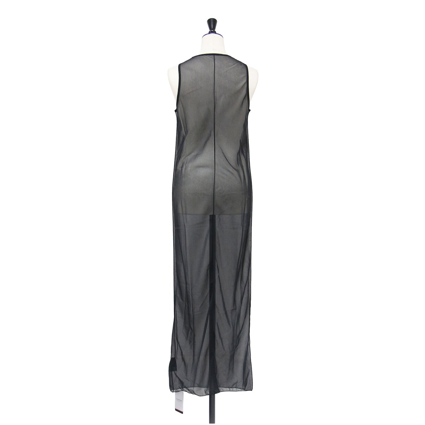 24春夏 R’IAM SHEER TANK ワンピース / ロング ノースリーブ Uネック Iライン シアー