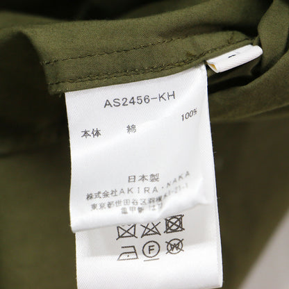 バックオープン ノースリーブ シャツ / Rosie sleeveless shirt PU ブラウス バンドカラー コットン