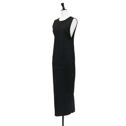 25秋冬 スポンディッシュ ストレッチ ワンピース / ジャンパースカート ニット ロング ノースリーブ クルーネック