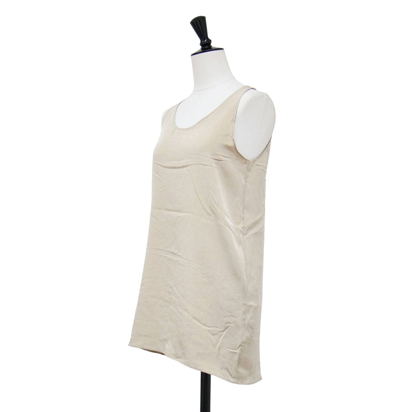 25秋冬 MY_fine tank top / ブラウス タンクトップ ノースリーブ ラウンドネック