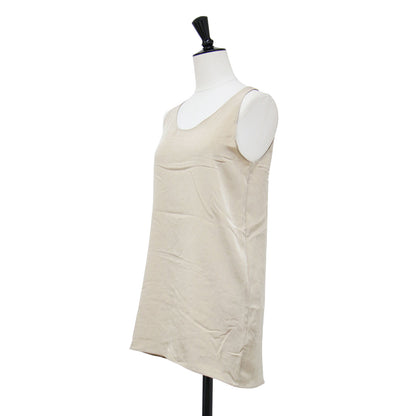25秋冬 MY_fine tank top / ブラウス タンクトップ ノースリーブ ラウンドネック