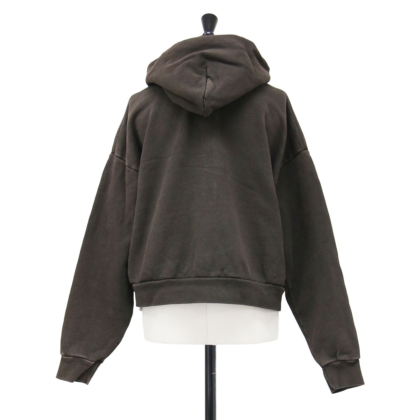 25秋冬 ROSIE ZIP パーカー / フーディー ショート丈 長袖 ジップアップ 裏毛 コットン