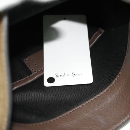 25秋冬 スエード バケツ型 ハンドバッグ / RACCOLTO BAG ショルダーバッグ 肩掛け カウレザー