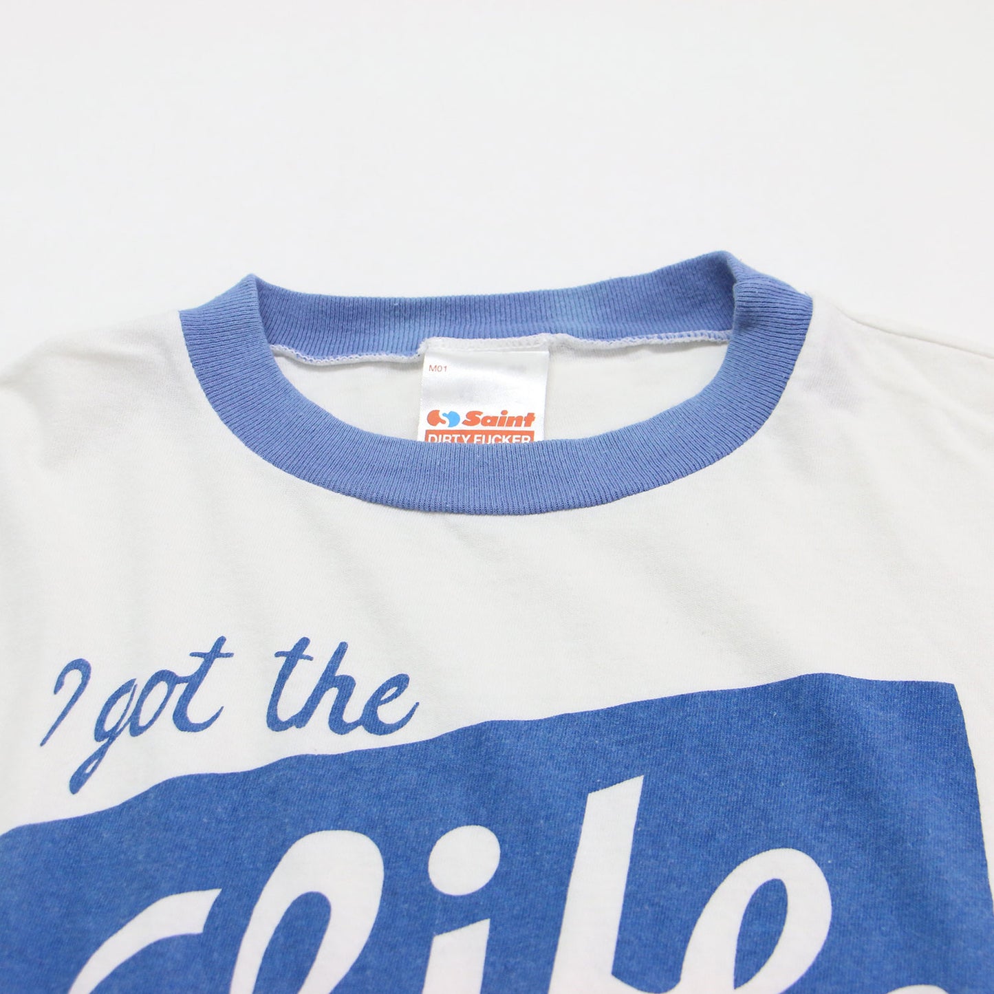 × Boys of Saint 26春夏 ロゴ プリント リンガー Tシャツ / 半袖 ハーフスリーブ クルーネック 配色