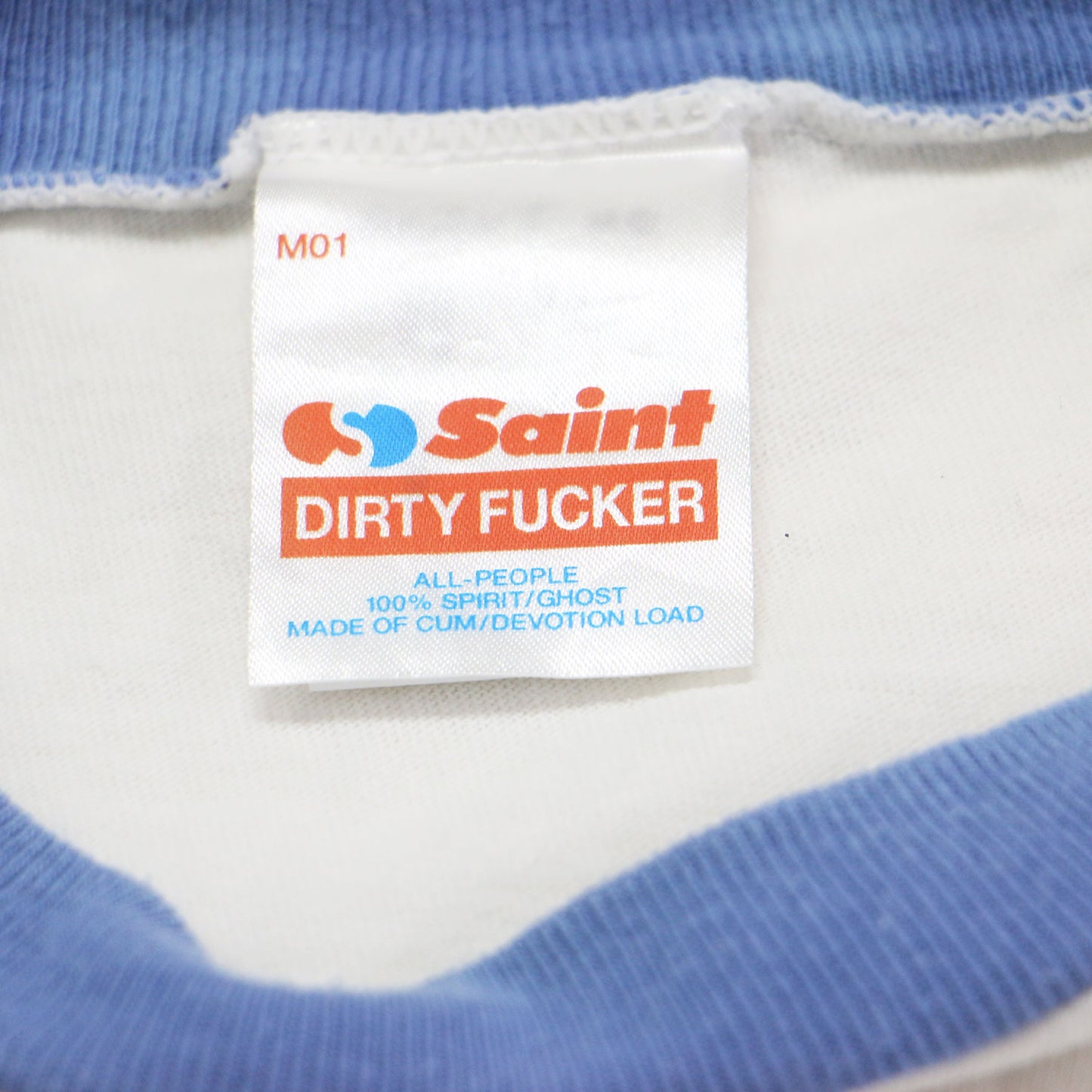 × Boys of Saint 26春夏 ロゴ プリント リンガー Tシャツ / 半袖 ハーフスリーブ クルーネック 配色