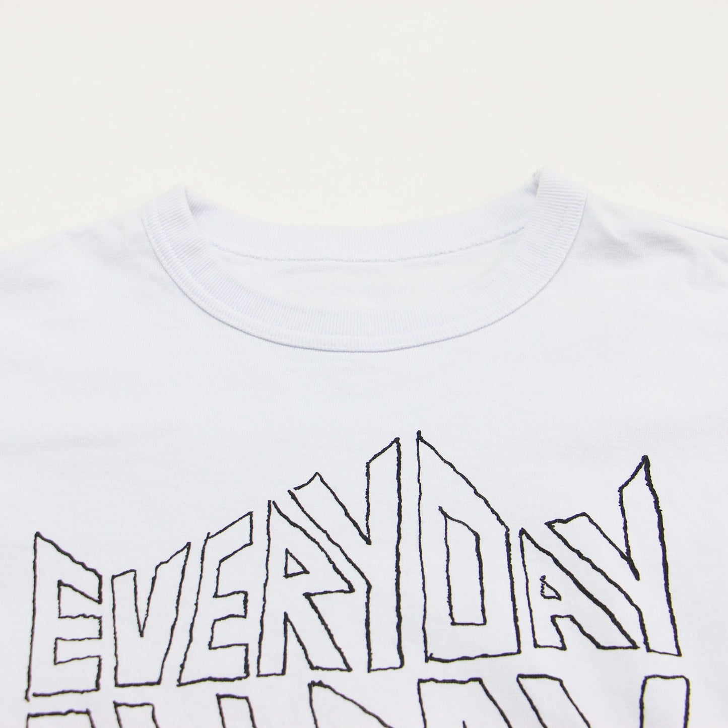 26春夏 geoff sacai by Geoff Mcfetridge Cotton Jersey T-Shirt 26-08354 / Tシャツ ショート丈 半袖 クルーネック ロゴ プリント コットン