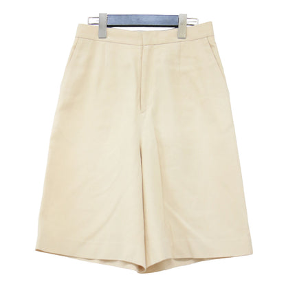 24春夏 マルク ショートパンツ / MARC ハーフパンツ 膝上丈 ツイル ペーパー コットン