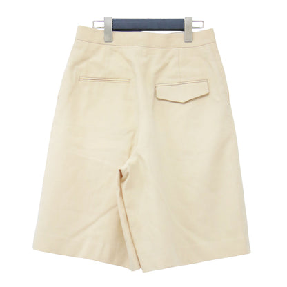 24春夏 マルク ショートパンツ / MARC ハーフパンツ 膝上丈 ツイル ペーパー コットン