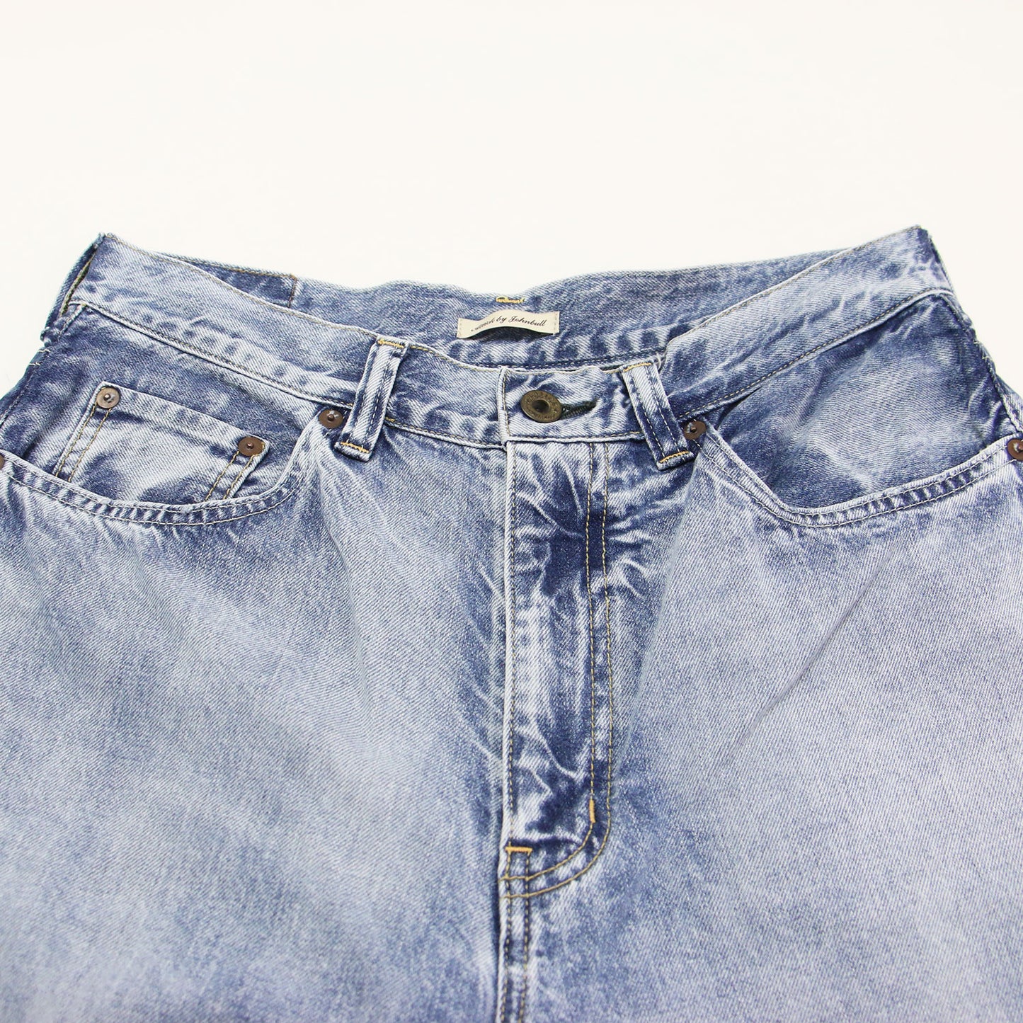 × AP STUDIO 別注 26春夏 archive WIDE DENIM SO216P16 / デニムパンツ ワイド ダメージ加工 コットン