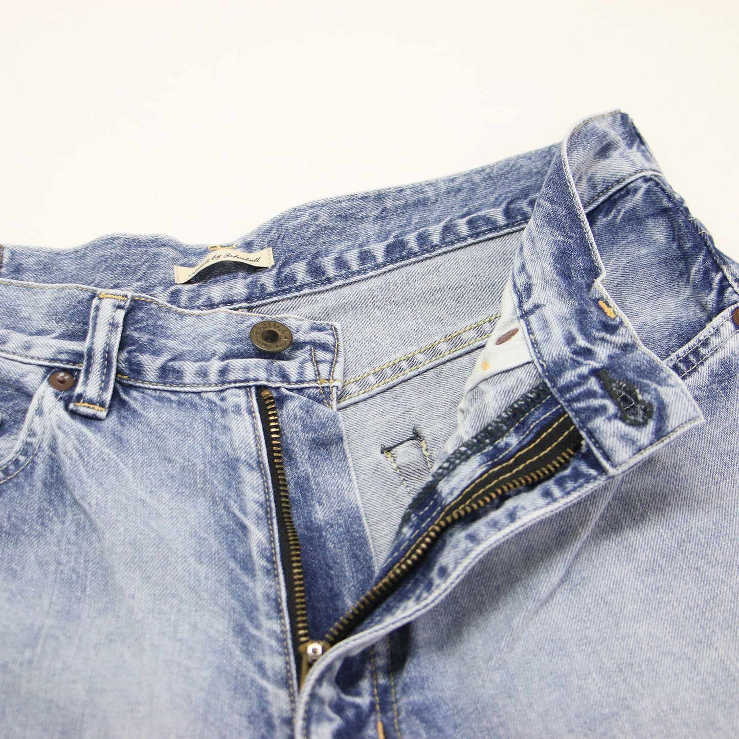 × AP STUDIO 別注 26春夏 archive WIDE DENIM SO216P16 / デニムパンツ ワイド ダメージ加工 コットン
