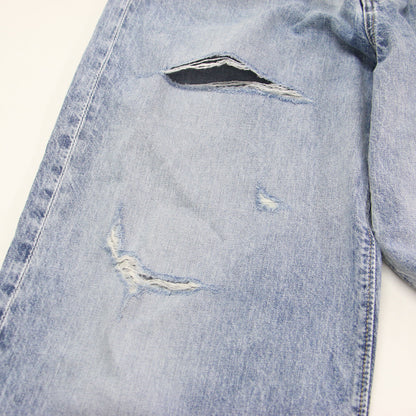 × AP STUDIO 別注 26春夏 archive WIDE DENIM SO216P16 / デニムパンツ ワイド ダメージ加工 コットン