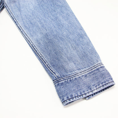 25秋冬 les Tendre デニム シャツ / 長袖 レギュラーカラー オーバーサイズ 厚手 コットン