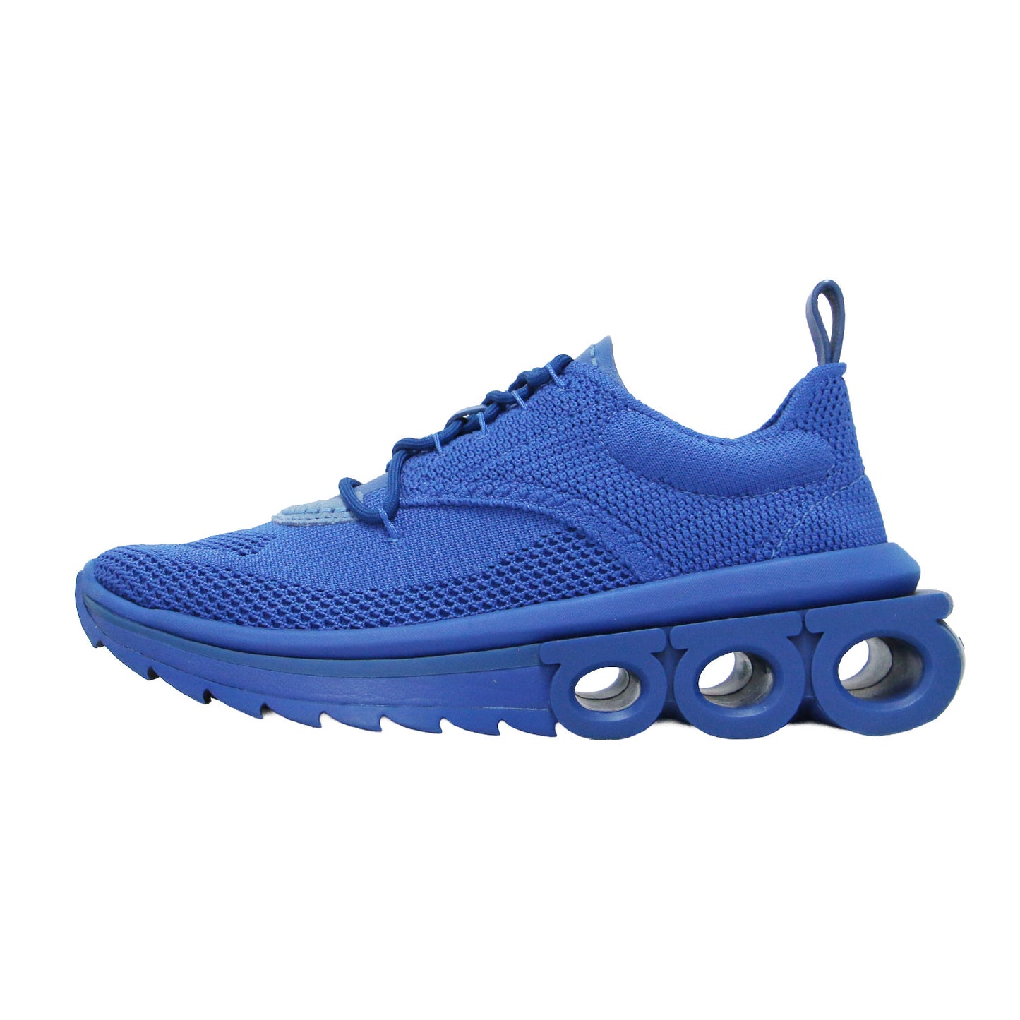 NIMA KNIT DENIM 0762793 / ニット ローカット レースアップ スニーカー ガンチーニソール