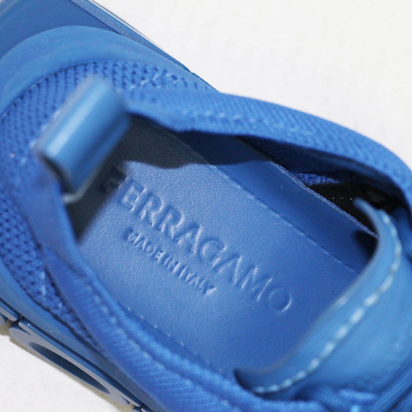 NIMA KNIT DENIM 0762793 / ニット ローカット レースアップ スニーカー ガンチーニソール
