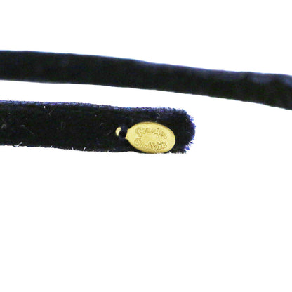 ナロウ ベルベット へッドバンド / NARROW VELVET HEADBAND カチューシャ ヘアバンド ベロア