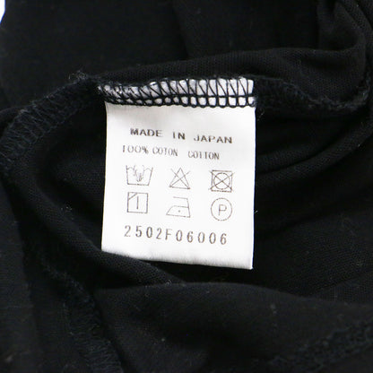 25春夏 ヘンリーネック シアー 長袖 カットソー / プルオーバー Tシャツ ロングスリーブ クルーネック コットン