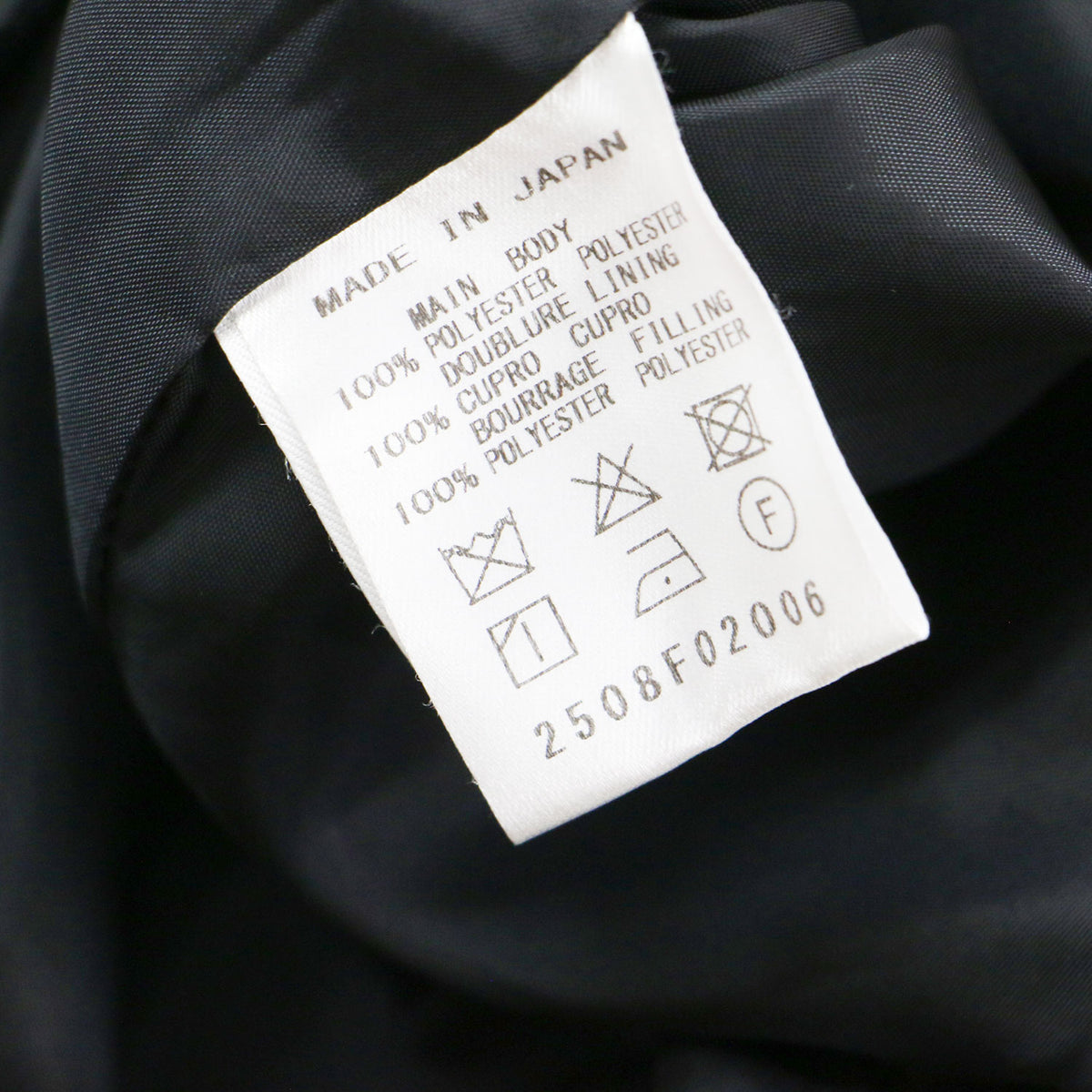 25秋冬 パテッド ジップアップ シャツ ジャケット / 長袖 オーバーサイズ ラウンドヘム 中わた