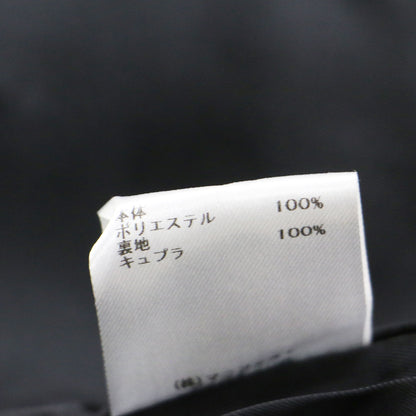 25秋冬 フェイクファー ベスト / ジレ ミドル丈 ノーカラー クルーネック