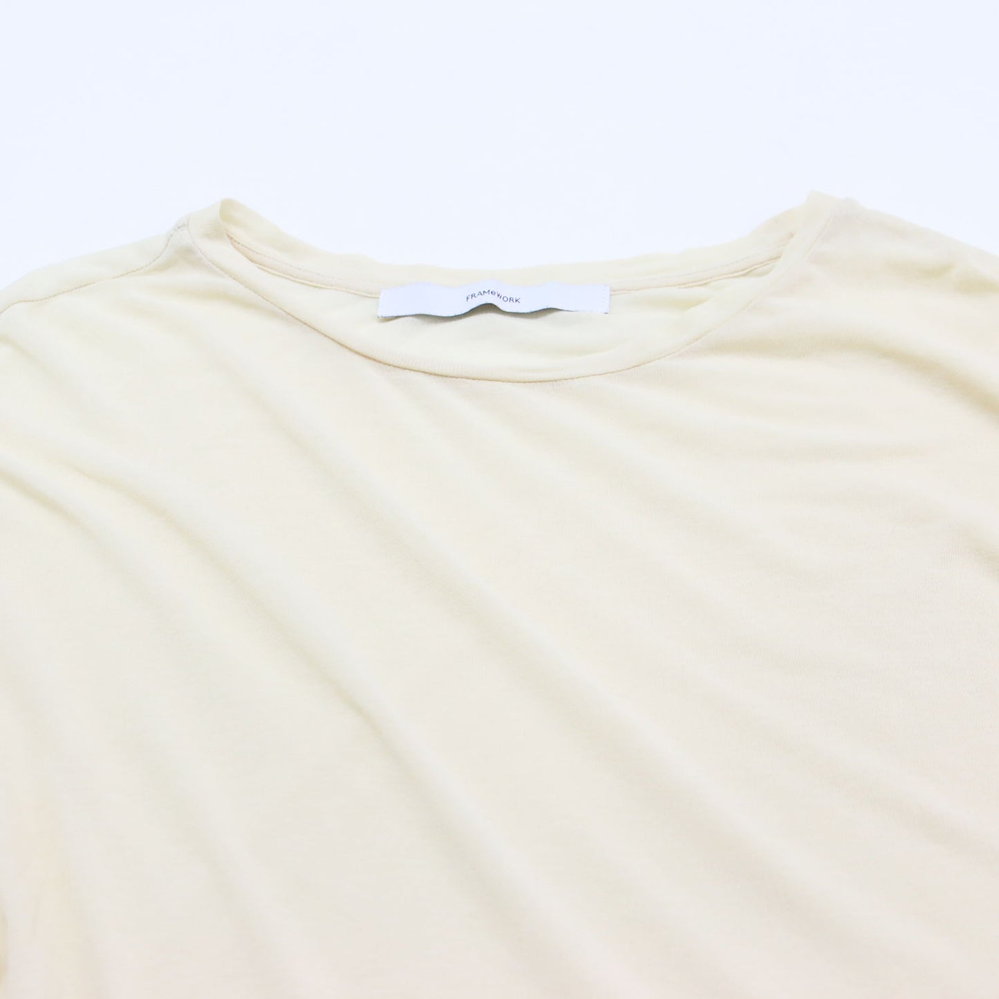 24春夏 コットン クルーネック 長袖 Tシャツ / HTシアーロングTee カットソー プルオーバー