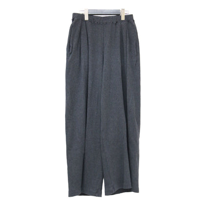 25秋冬 トップテレコ イージーパンツ / ワイド ウエストゴム カットソー素材 コットン