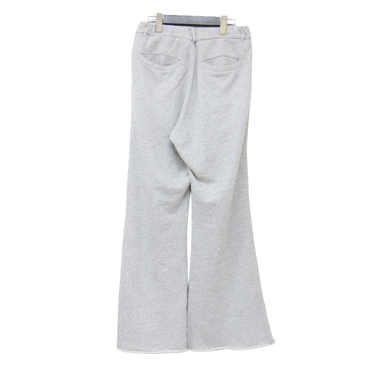 × FRAMeWORK 別注 24秋冬 BRENTWOOD SWEAT パンツ / MMA-013FW / フレア ウエストゴム ロゴ 裏毛 コットン