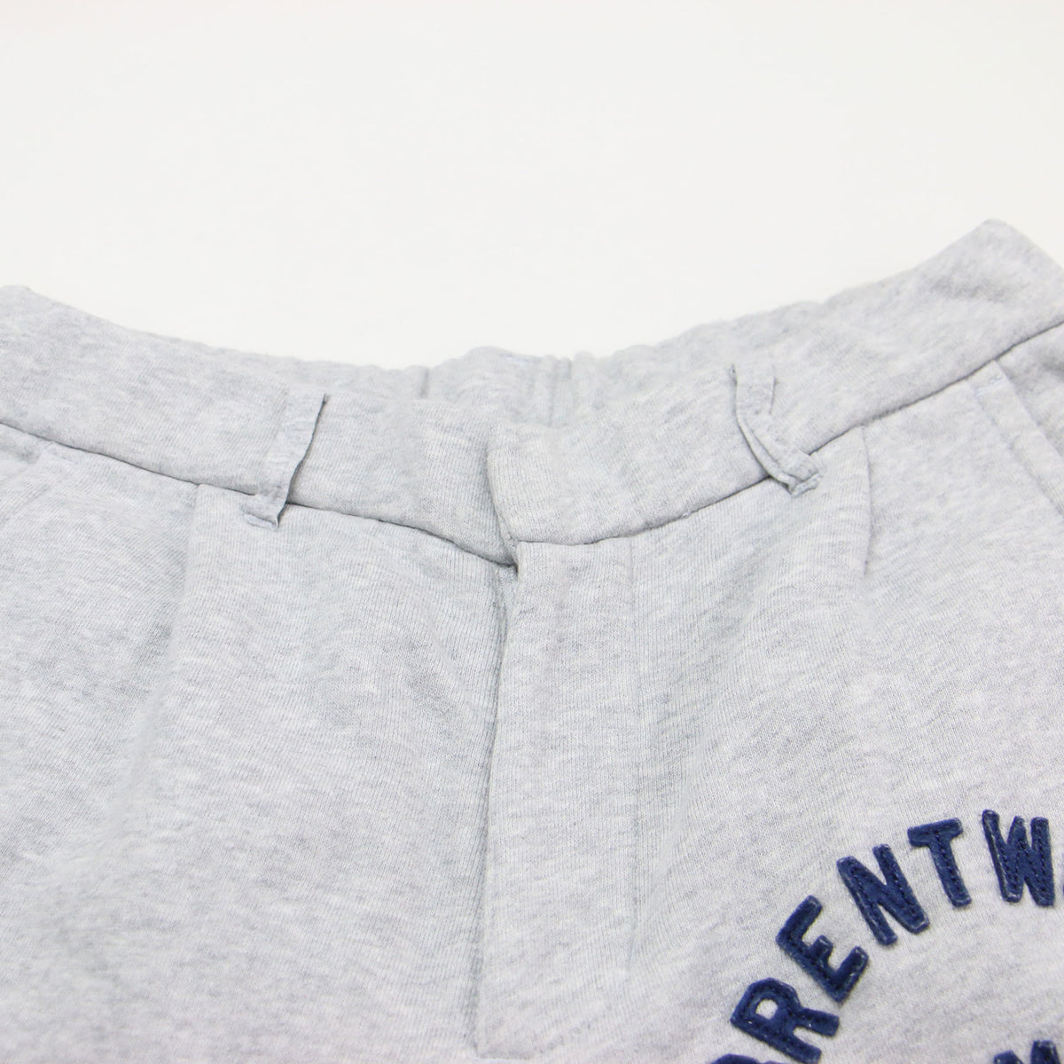 × FRAMeWORK 別注 24秋冬 BRENTWOOD SWEAT パンツ / MMA-013FW / フレア ウエストゴム ロゴ 裏毛 コットン