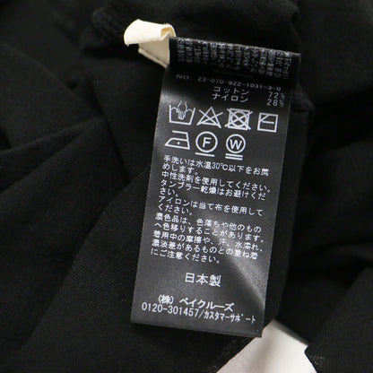 23秋冬 ボートネックシアー ロンT / プルオーバー 長袖 薄手 コットン ナイロン ウォッシャブル