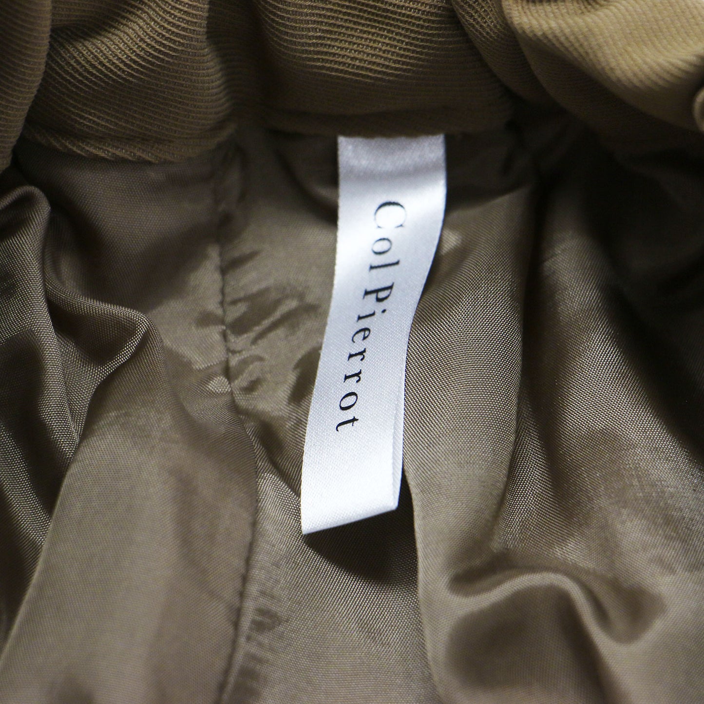 サイドジップ テーパードパンツ / Side Zip Pants センタープレス ギャザー スリット