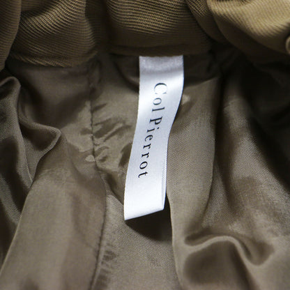 サイドジップ テーパードパンツ / Side Zip Pants センタープレス ギャザー スリット