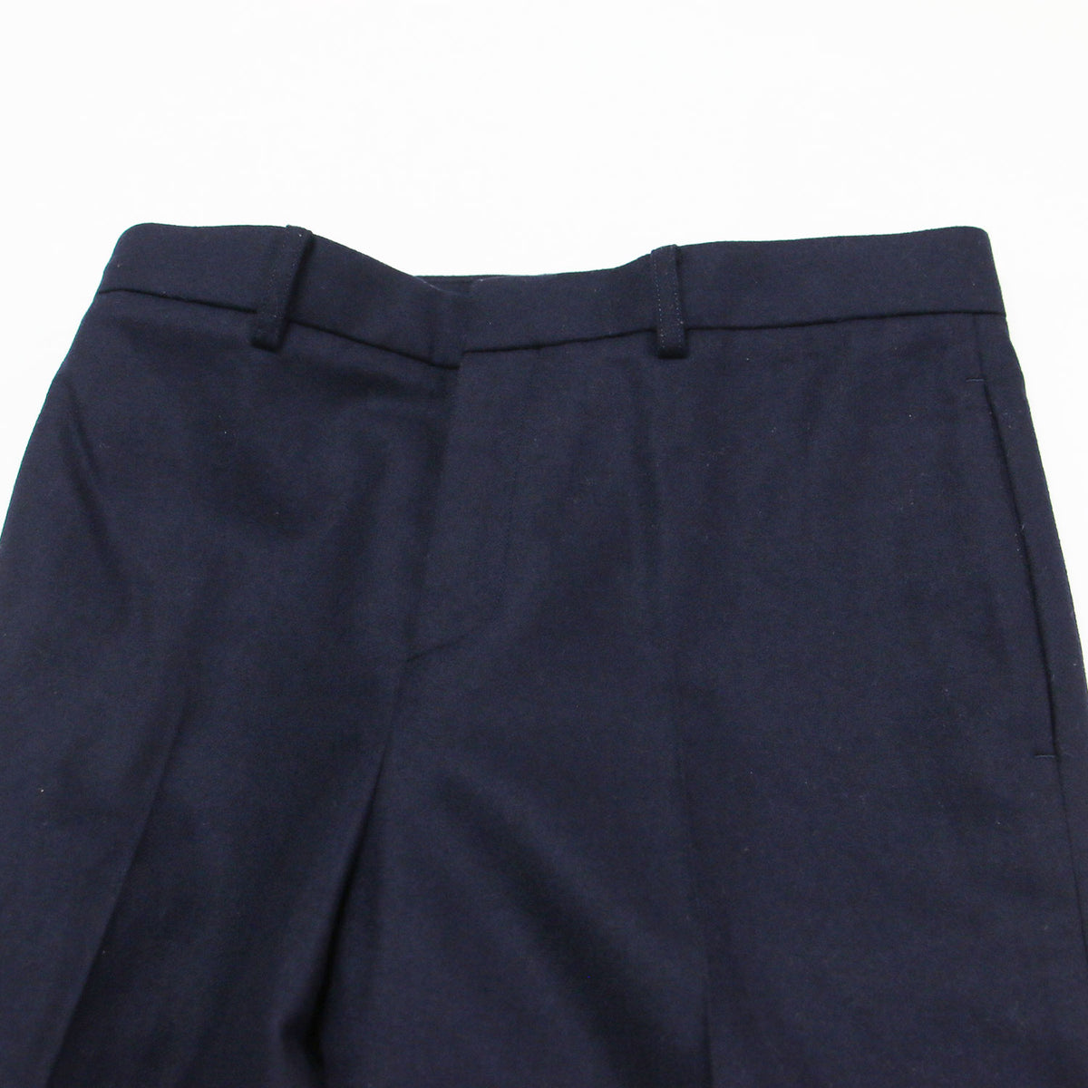 CANONICO ウール センタープレス パンツ / スラックス セミフレア