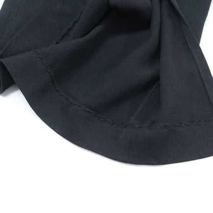 ハイウエスト スリット フレアパンツ / ワイド ブーツカット Aライン