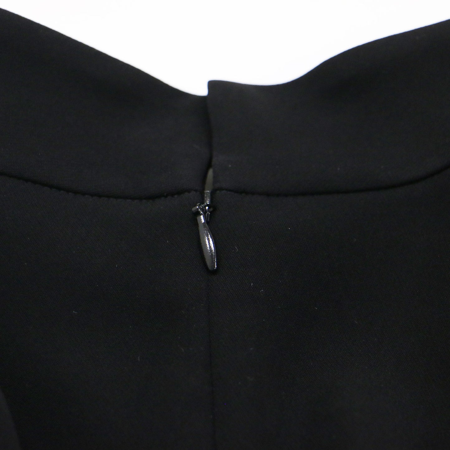 26春夏 ハイネック ワイド プルオーバー/ HIGH-NECK WIDE PULLOVER 長袖 チュニック丈 バックファスナー