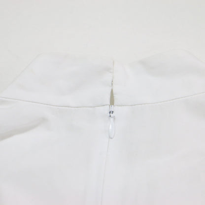 26春夏 ソフトコットン ハイネック ワイドプルオーバー / Soft COTTON P.O 300JS230-0091 / ブラウス 長袖 チュニック丈 ドロップショルダー バックファスナー コットン